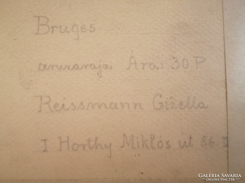 Barabás Gizella(1893-1985) - Hága, a Békepalota váróterme, 1922.