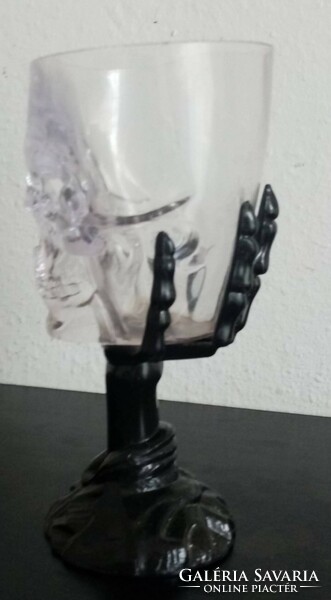Unique skull/skeleton (300ml) wine goblet for sale