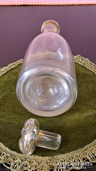 Üveg palack 25 cm