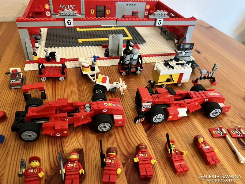 Lego ferrari 248 f1 team - 8144