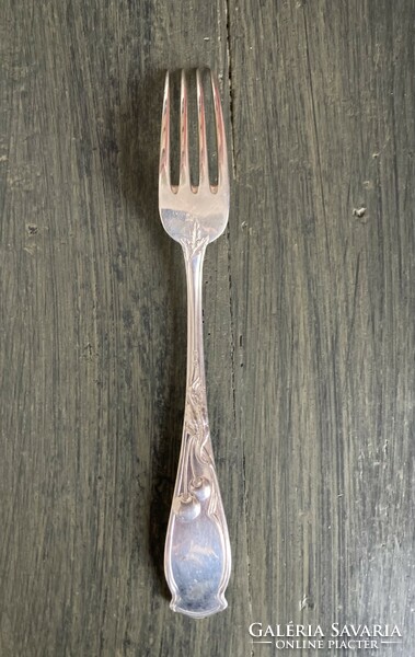 4 Art Nouveau silver forks