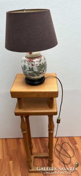 Hand painted Rooster ceramic table lamp