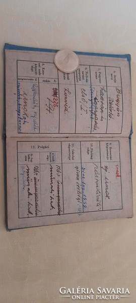 Military identity card, military book