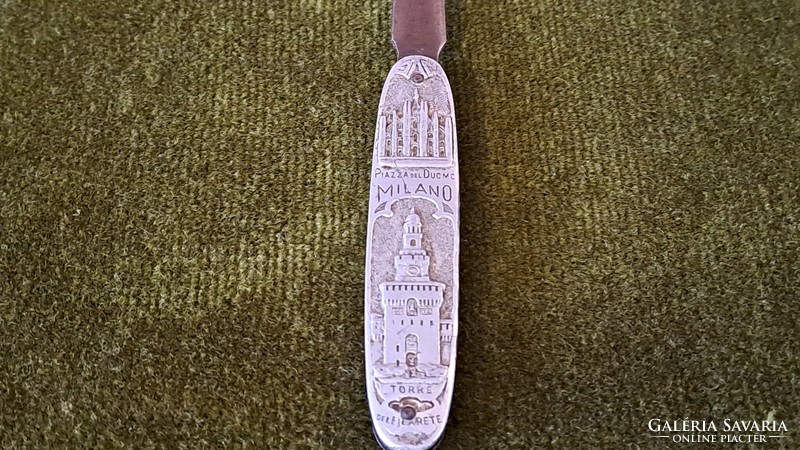 Letter opener with Milan motifs