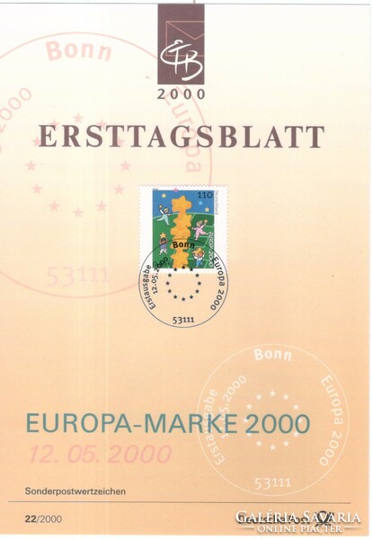 Etb 0035 (bundes) mi 2113 etb 22-2000 EUR 1.20