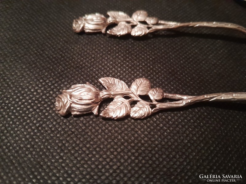 Solid silver hildesheimer rose 6 spoons