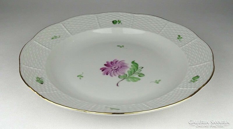 1Q698 old Herend tercia porcelain plate 25 cm