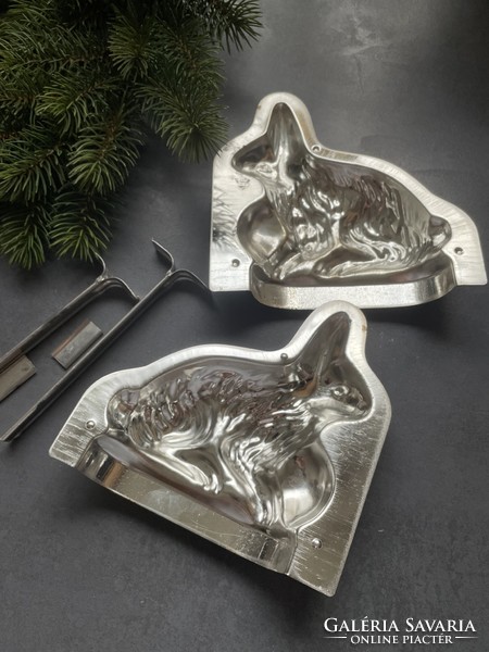 Rabbit, bunny baking mold with recipe - 1/2 l