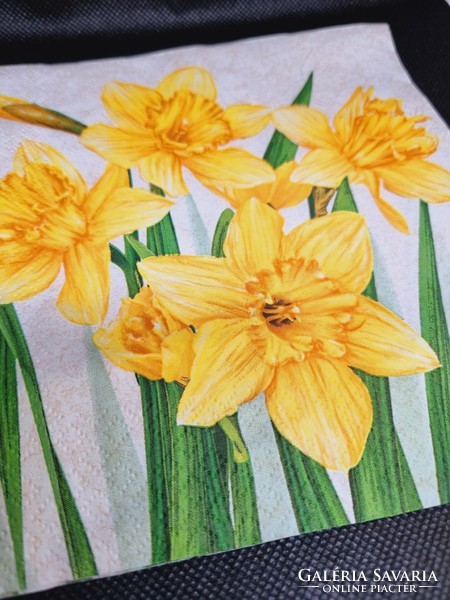 Floral special paper napkin