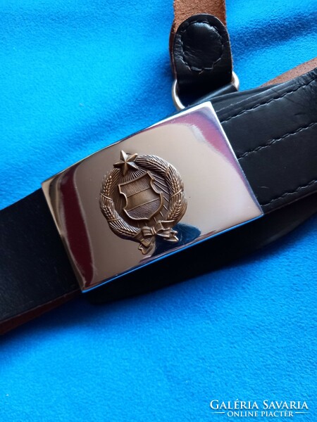 Kádár brand new police officer black service waist belt belt