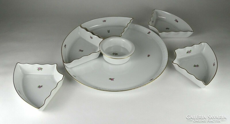 1Q691 huge Eton pattern Herend porcelain centerpiece offering 37 cm