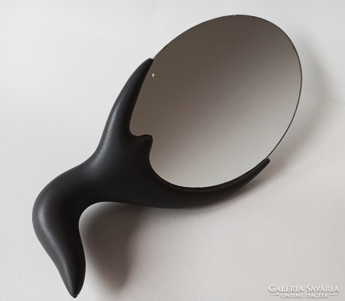 Philippe Starck absztrakt asztali/kézi tükör 1990-es évek