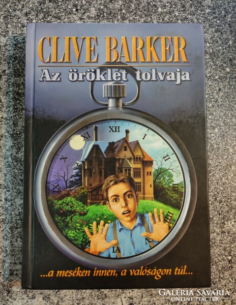 Az öröklét tolvaja- Clive Barker - Szukits Könyvkiadó , 2001