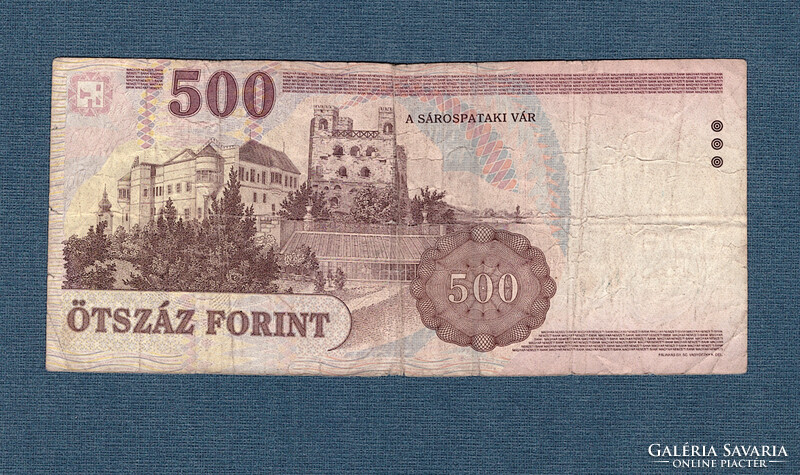 500 Forint 1998 EA Az első 500-as sorozatból