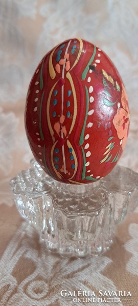 Easter wooden egg, male egg (m4536)