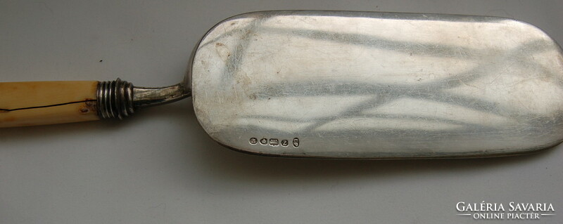 Antique Silver Plated Spade, Birmingham 1896