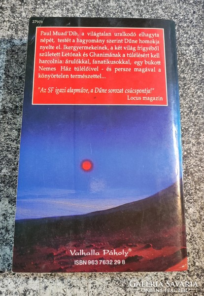 A Dűne gyermekei Frank Herbert Valhalla Páholy, 1993