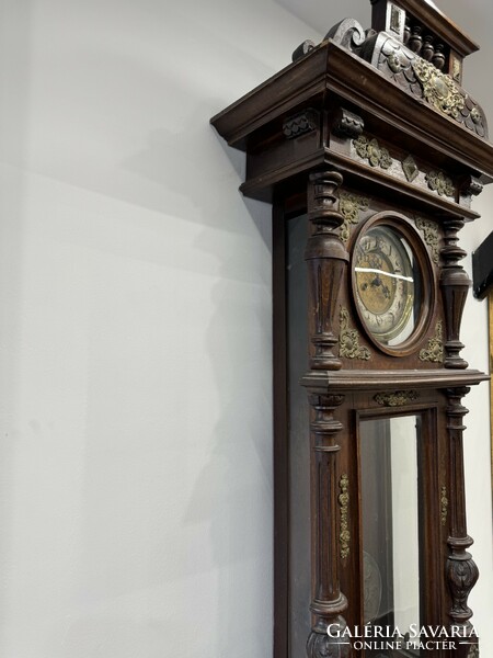 Gusztáv becker - two heavy wall clocks