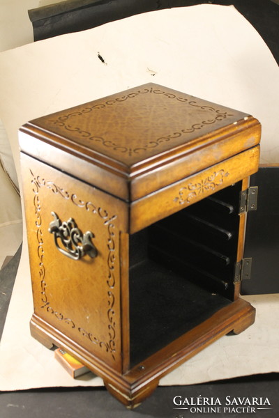 Cabinet for antique jewelry or old money 323