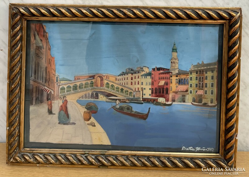 István Barta (1892-1976) Venice