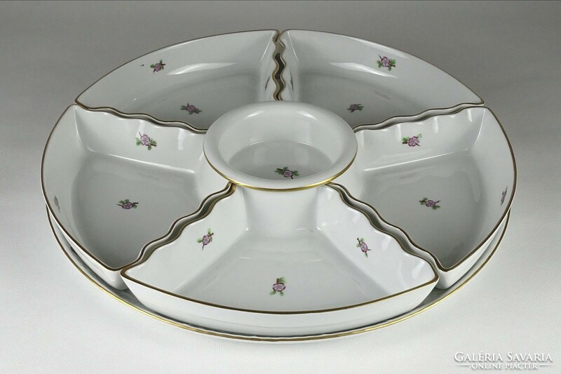 1Q691 huge Eton pattern Herend porcelain centerpiece offering 37 cm