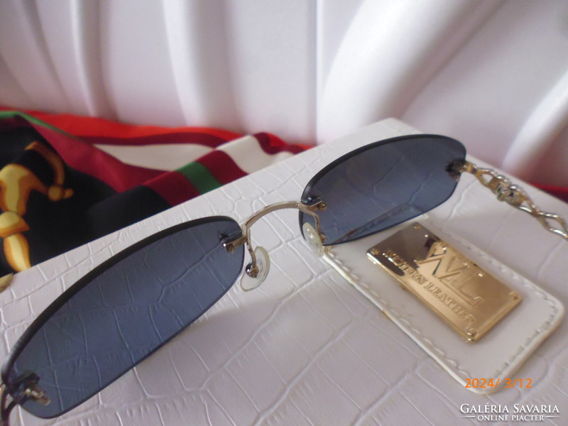 Beautiful vintage escada sunglasses ..with blue lenses!!!