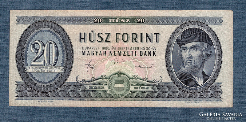 20 Forint 1980