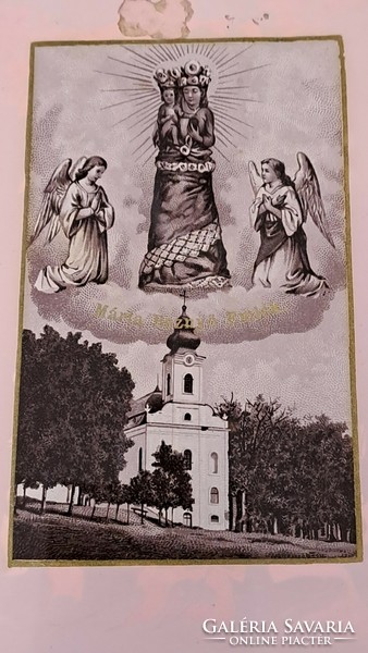 Antique holy image of the Virgin Mary