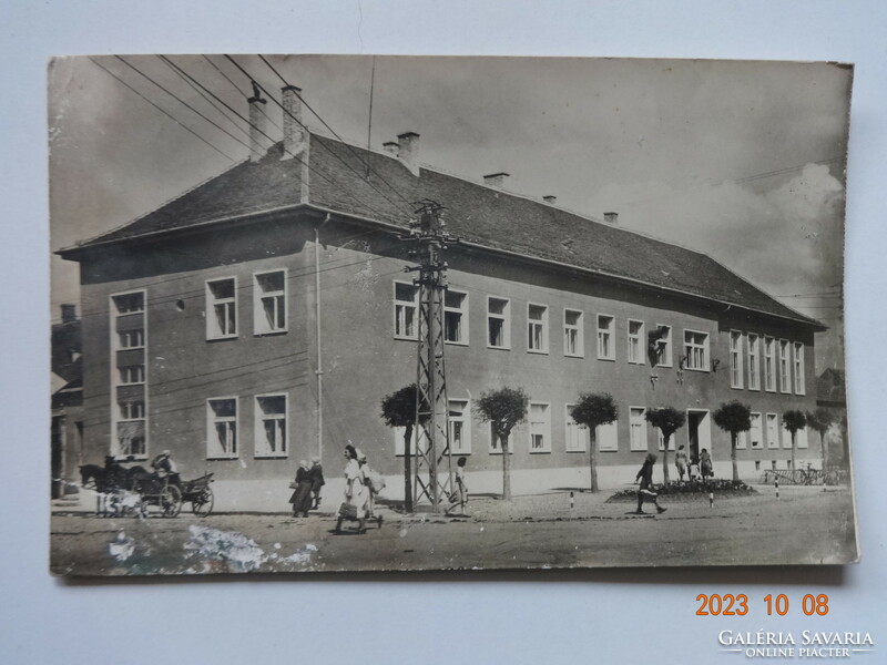 Old postcard: Celldömölk (1957)