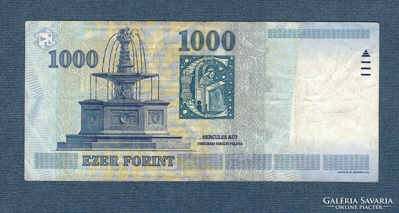1000 HUF 1999 fb