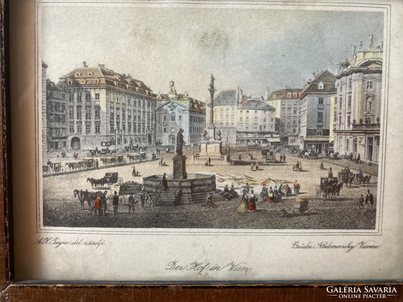 Vienna cityscape in frame
