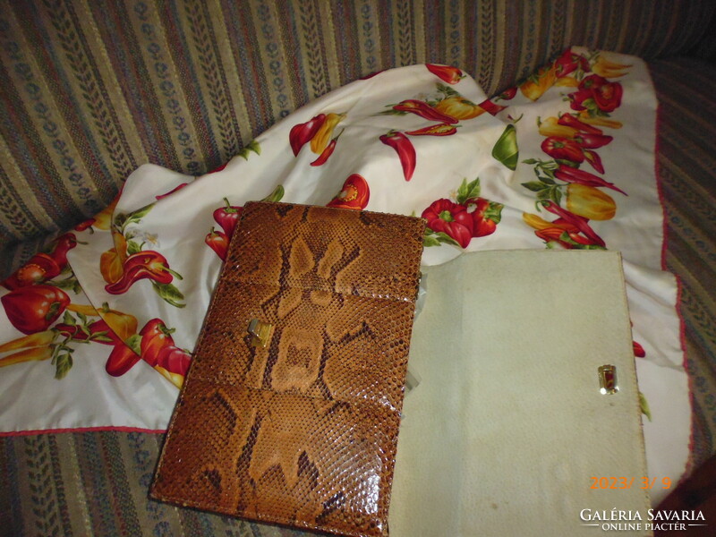 Women's Vintage Genuine Snakeskin Bag ..