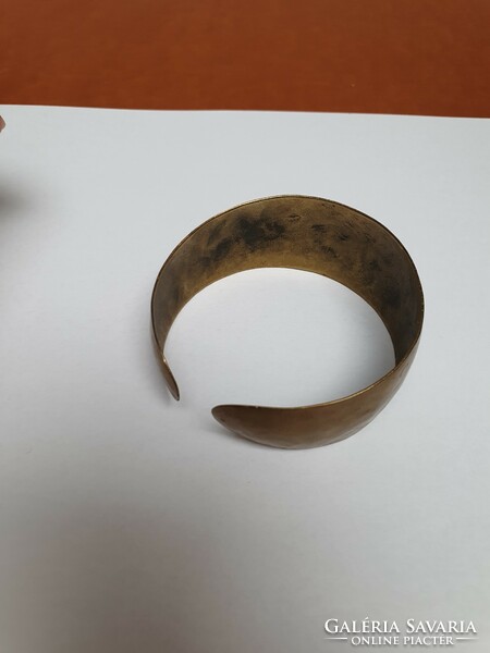 Retro copper craftsman bracelet with camel decoration