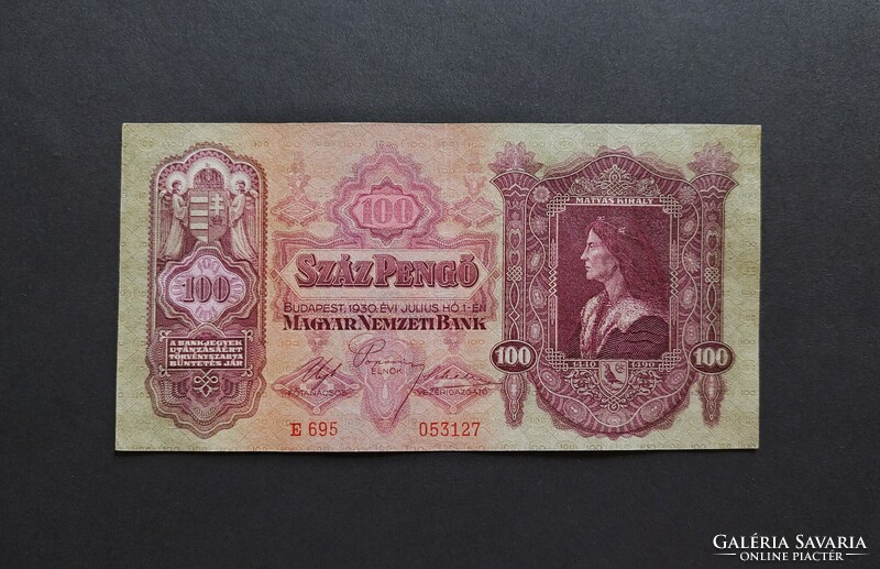 100 Pengő 1930, VF+