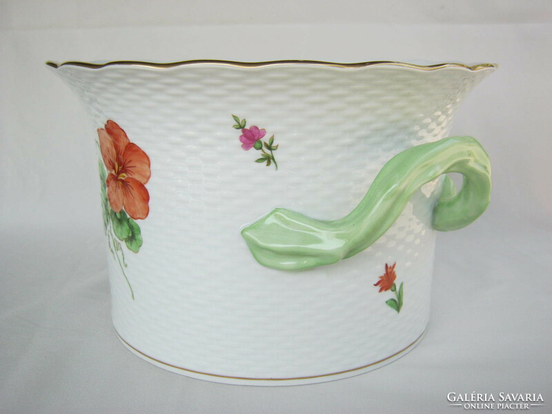 Retro ... Herend porcelain bowl larger size 26x16 cm