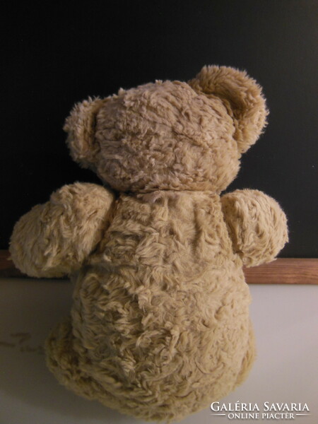 Teddy bear - 30 x 25 cm - Austrian - easy to dress up - hard body - from collection - exclusive - flawless
