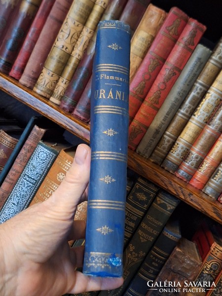 RRR!! -1896 csillagászat? illusztrált  FLAMMARION CAMILLE :URANIA BP. LÉGRÁDY TESTVÉREK KIADÁSA