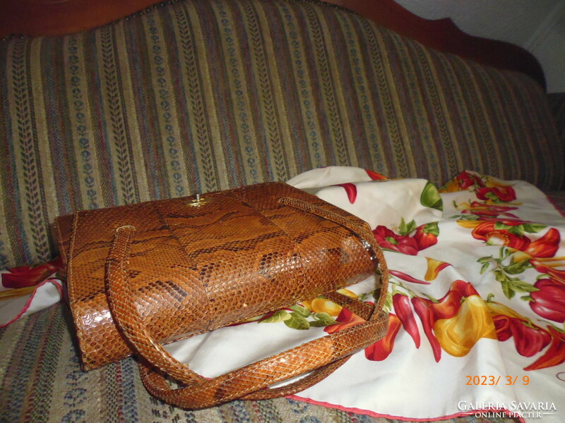 Women's Vintage Genuine Snakeskin Bag ..