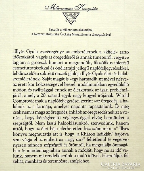 Gyula Illyés: on the ladik of kharon