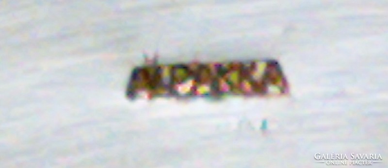 Art déco ezüstözött morzsalapát ALPAKKA jelzéssel. retro konyha berendezéséhez