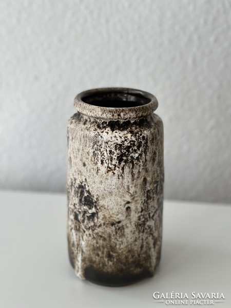 Fat lava vase by scheurich keramik - west germany, 1970s