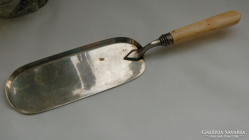 Antique Silver Plated Spade, Birmingham 1896