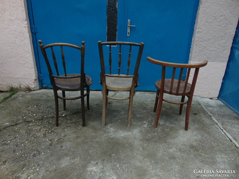 3 Pcs. Old thonet chair