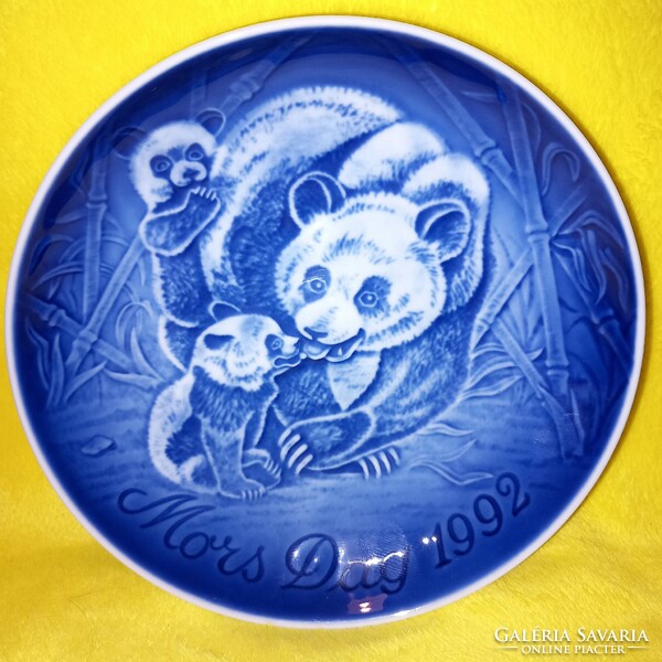 1992 " Anyák Napja " .Coppenhagen porcelán fali tányér, falidísz. B & G.