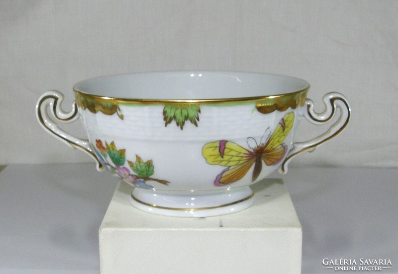 Soup cup with Victoria pattern, Herend porcelain