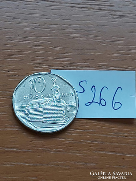 KUBA 10 CENTAVOS 2008  Acél nikkel bevonattal  S266