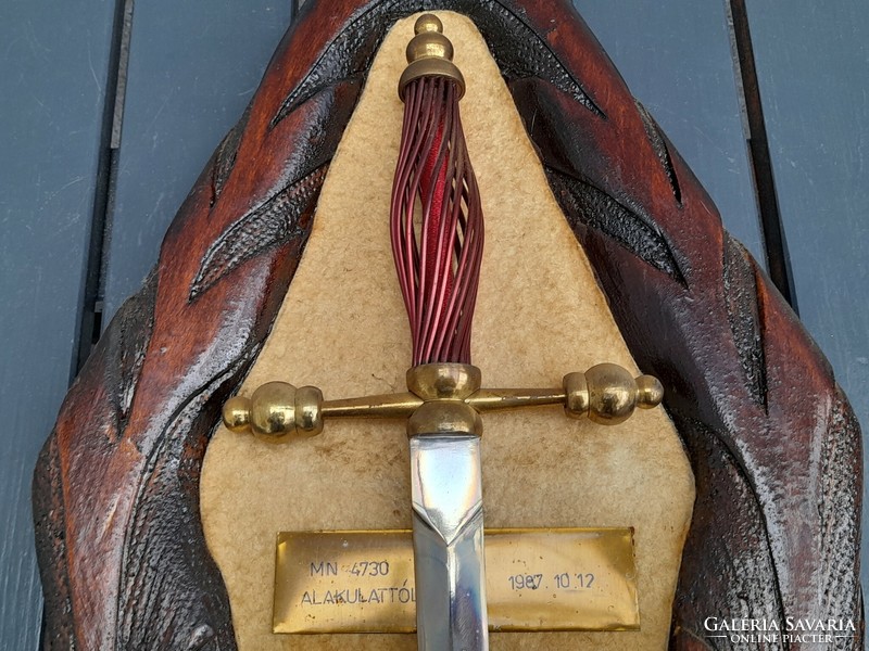 Beautiful ornament dagger military