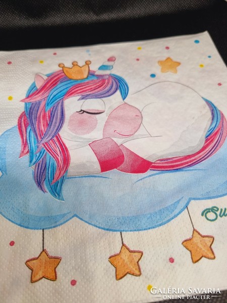 Unicorn special paper napkin