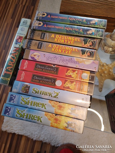 DISNEY  és más VHS kazetták - leütés előtt kérdezz