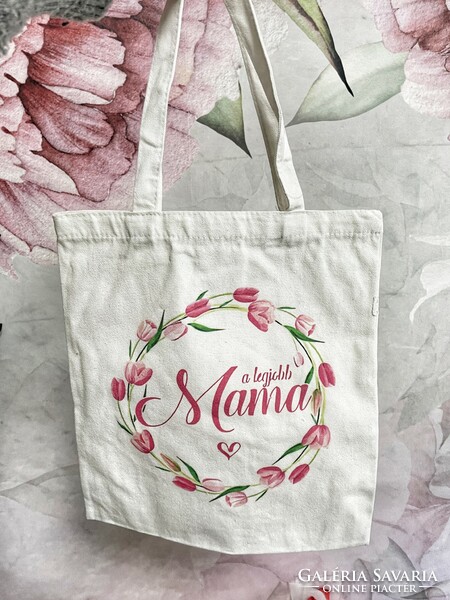 Canvas bag - best mom